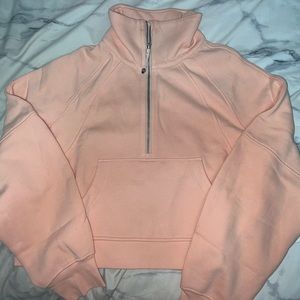 NWT Lululemon Half Zip Funnel Scuba